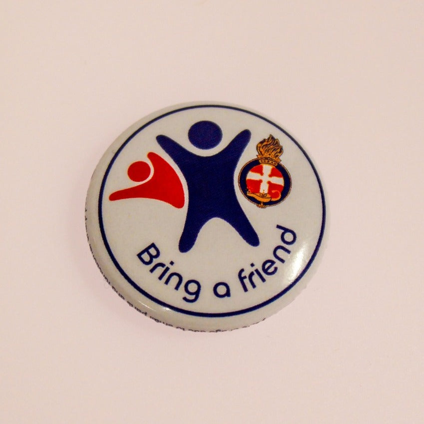 BRING A FRIEND BADGE