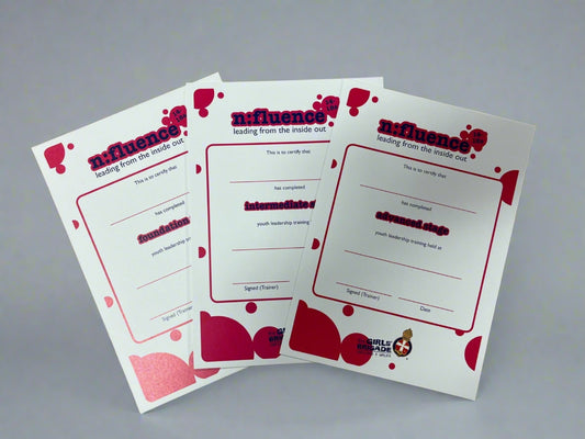 CERTIFICATE - N:FLUENCE 14-18s LEADERSHIP