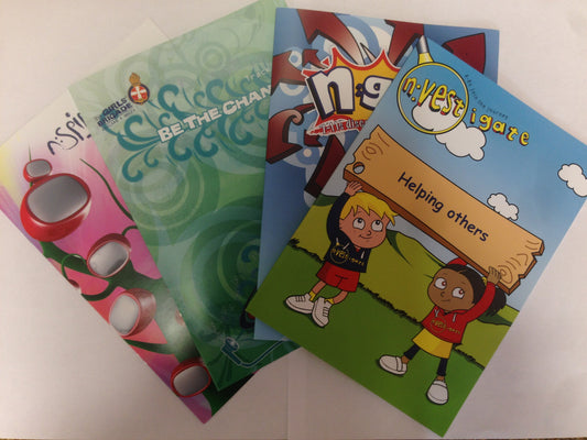BE THE CHANGE PROGRAMME BOOKLETS (SET OF 4)