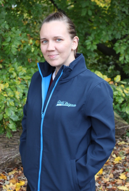 NAVY SOFTSHELL JACKET