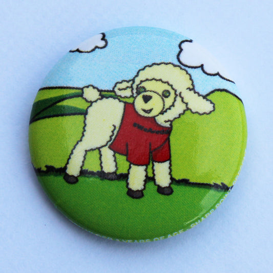 BADGE - PIN, LAYLA LAMB